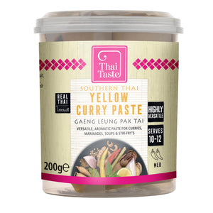 Southern Thai yellow curry paste (gaeng leung pak tai) 200g by Thai Taste